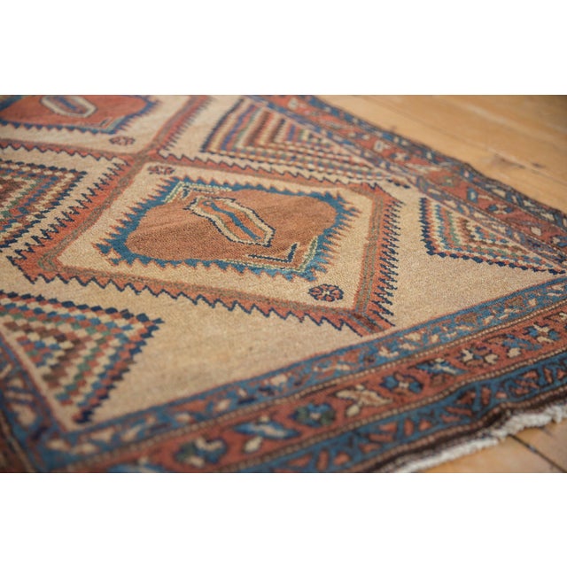 Old New House Antique Camel Hair Serab Rug Runner - 3'1" x 5'10" For Sale - Image 4 of 10