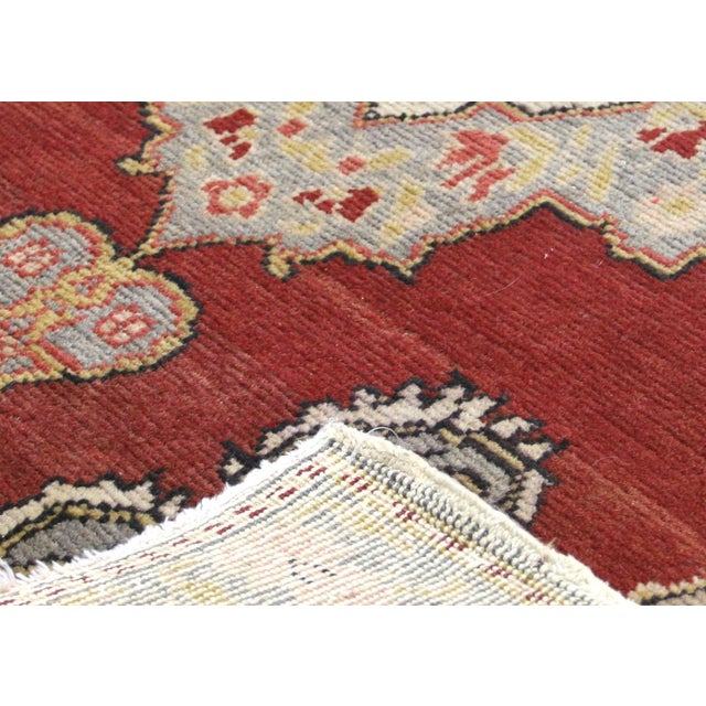 1960s Turkish Oushak Runner For Sale - Image 4 of 6