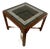 Faux Mother of Pearl Inlaid Lamp Table For Sale