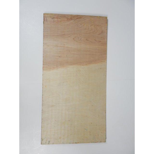 Wood Contemporary Expressionist White Tree Landscape Painting For Sale - Image 7 of 7