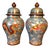 Pair of Monumental Chinese Cloisonné "Dragon & Phoenix" Covered Ginger Jars - 14.3 LBS For Sale