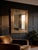 Mirror from the Desirèe series with a chiseled cast bronze frame. Made by Frigerio of Desio, Italy, circa 1970. Size: 65 x...