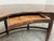 Parquetry Kidney-Shaped Drop Leaf Writing Desk For Sale - Image 9 of 12