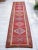 Offered is a Kurdish runner rug, made in Anatolia approximately 50-60 years ago. The beautiful wool on cotton pile...