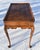 Wood Kittinger Co Mahogany Tea Table Vintage Queen Anne Scalloped Apron Candle Slides For Sale - Image 7 of 9