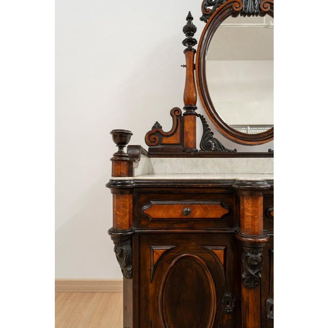 Large Romantic Dressing Table, 19th Century For Sale - Image 9 of 17