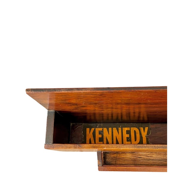 Mid 20th Century Brutalist Style MCM Wood Bookcase Magazine Stand For Sale - Image 6 of 18