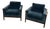 Jason Wu for Interior Design Mid Century Inspired Chairs - A Pair For Sale