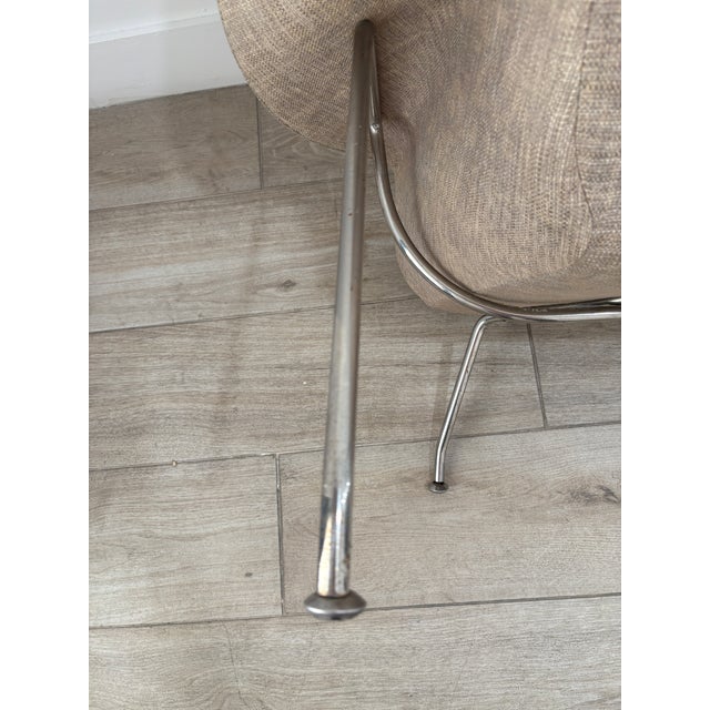 Beige 1950s Older Womb Chair Attributed to Eero Saarinen for Knoll International For Sale - Image 8 of 12