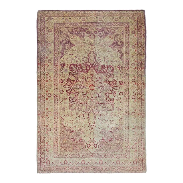 Antique Sivas Rug 4'3'' x 6'5'' For Sale