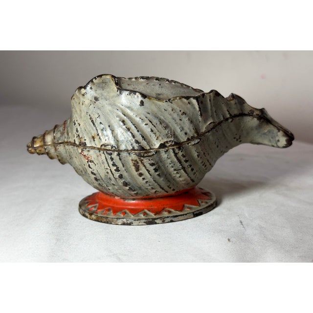 Rare Antique 1882 J and E Stevens Figural Cast Iron Shell Out Still ...