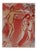 Marc Chagall, Adam et Ève chassés du Paradis, Nude, 1960, Original Lithograph For Sale