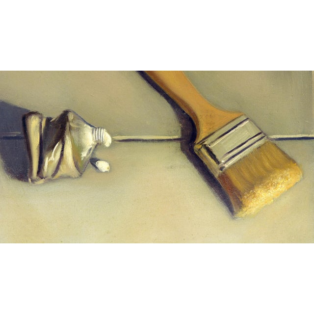 Maximilian Ciccone, Composition, Oil on Canvas For Sale - Image 3 of 8