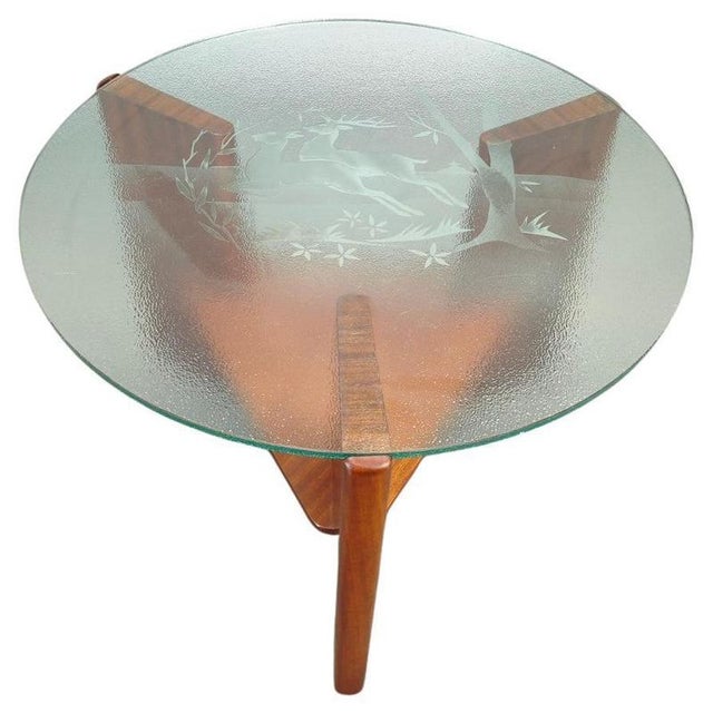 Mid-Century Danish Teak Round Coffee Table, 1960s For Sale - Image 12 of 12