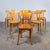 Honey Bentwood Dining Chair from Baumann, 1950s For Sale - Image 3 of 11