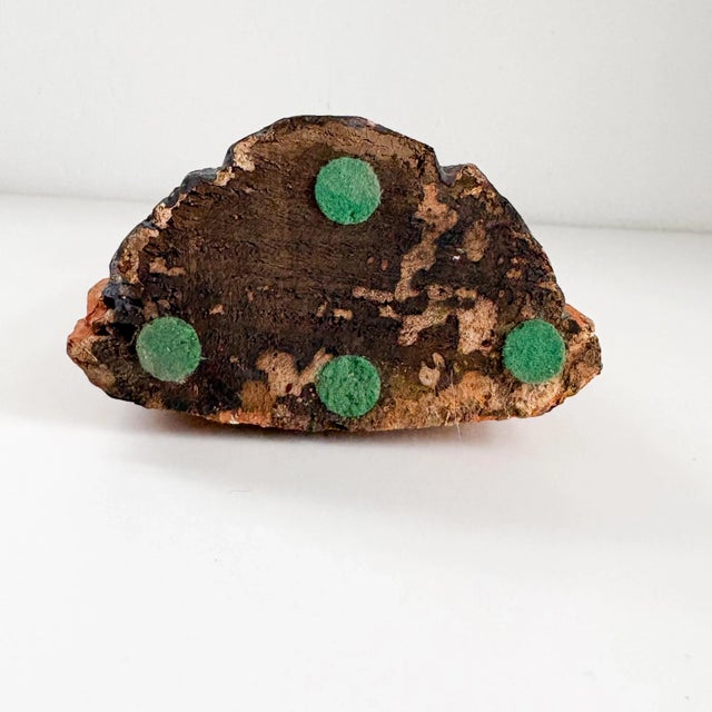 Early 20th Century Wood Saint Figurine, Antique Wood Carved Saint Figurine For Sale - Image 12 of 12