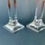 Vintage Austrian Toscany Lead Crystal Geometric Candlesticks – Pair For Sale - Image 11 of 12