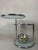 1980s Vintage Italian Side Table in Chrome and Glass, 1980s For Sale - Image 5 of 12