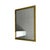 1960s Vintage Brass Mirror, 1960s For Sale - Image 5 of 5