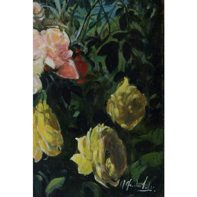 Alfredo Santini, Costiera Amalfitana, Oil on Canvas, Italy, Framed For Sale - Image 3 of 6