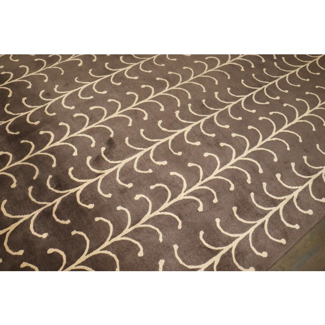 Oversize Tibetan Vine Motif Rug no. j5179 For Sale - Image 4 of 13