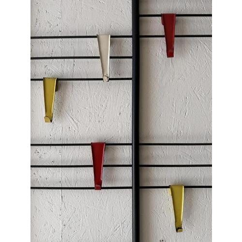 Pilastro Scale Coat Rack by Tjerk Reijenga, 1950s For Sale - Image 9 of 12
