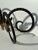 1970s Two Tone Brass Ibex Ram Dining Table - Set of 2 For Sale - Image 10 of 12