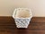 Vintage French Country Reticulated Porcelain Rope-Form Cachepot, Circa 1960s For Sale - Image 12 of 14