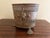 Brass 1940s Neoclassical Brass Cachepot With Lion Paw Feet and Ring Handles For Sale - Image 8 of 10
