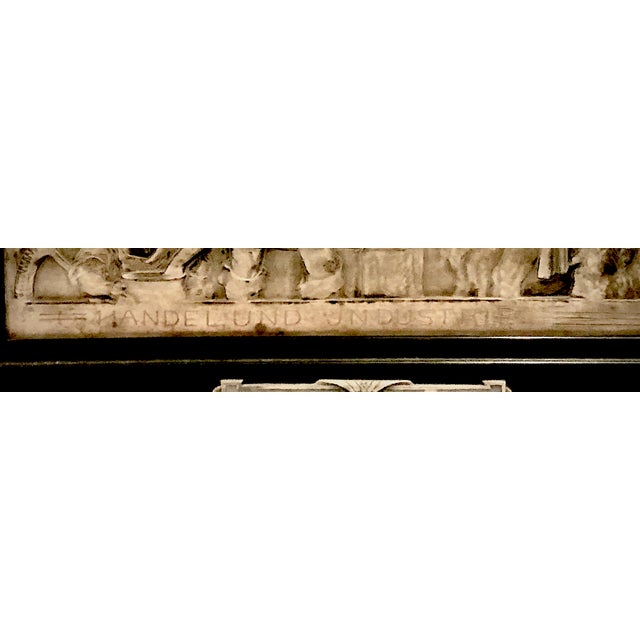 Pair of German Silverplate Framed Plaques by Prof. Rudolf Mayer for WMF For Sale - Image 4 of 13