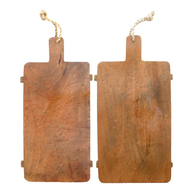 Farmhouse Chic Charcuterie / Cheese Boards, Pair For Sale
