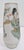 Japanese Opaline White Glass Vase Hand Painted with Geishas 1950s For Sale - Image 10 of 12