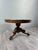 Napoleon III Carved Wooden Pedestal Table with a Marble Top For Sale - Image 3 of 8