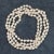 2020s Ajd, 64 in White Culture Fresh Water Pearl Infinity (Claspless) Necklace For Sale - Image 5 of 11