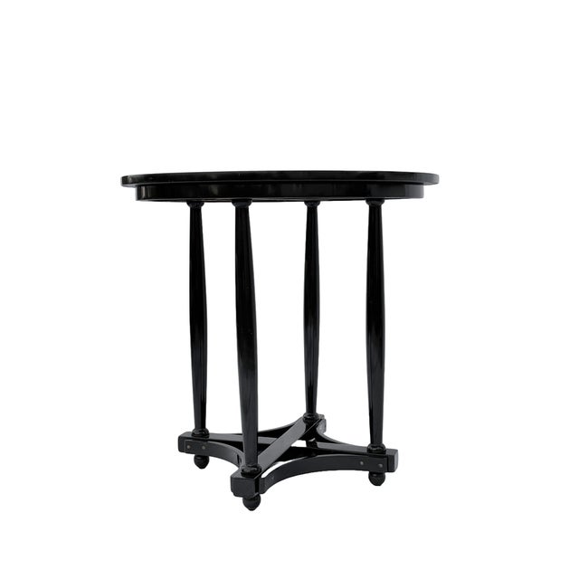 Small Viennese Bentwood Dining Table, Austria, 1920s For Sale - Image 4 of 15