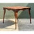 Mid 20th Century Vintage Dark Bamboo Parquetry Square Game Table For Sale - Image 5 of 12