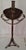 Antique Art Nouveau Standing Candlestick in Copper, 1900 For Sale - Image 3 of 8