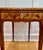 Late 19th Century Antique French Louis XV Style Tulipwood Marquetry Writing Table or Side Table With Leather Top For Sale - Image 5 of 18