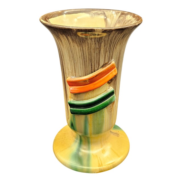 Art Deco Ceramic Vase, 1930s For Sale