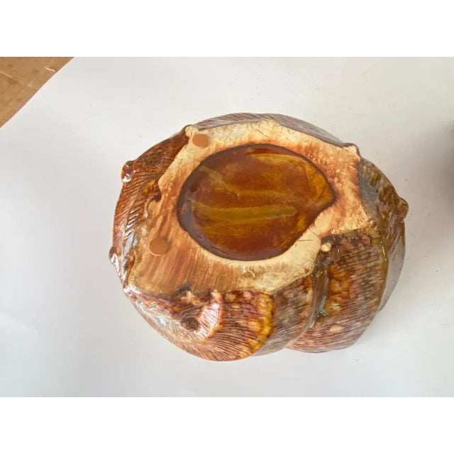 Ceramic Shell Vide Poche from Vallauris, France, 1970s, Set of 2 For Sale - Image 4 of 9