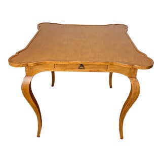 19th Century Style Minton-Spidell French Country Game Table For Sale
