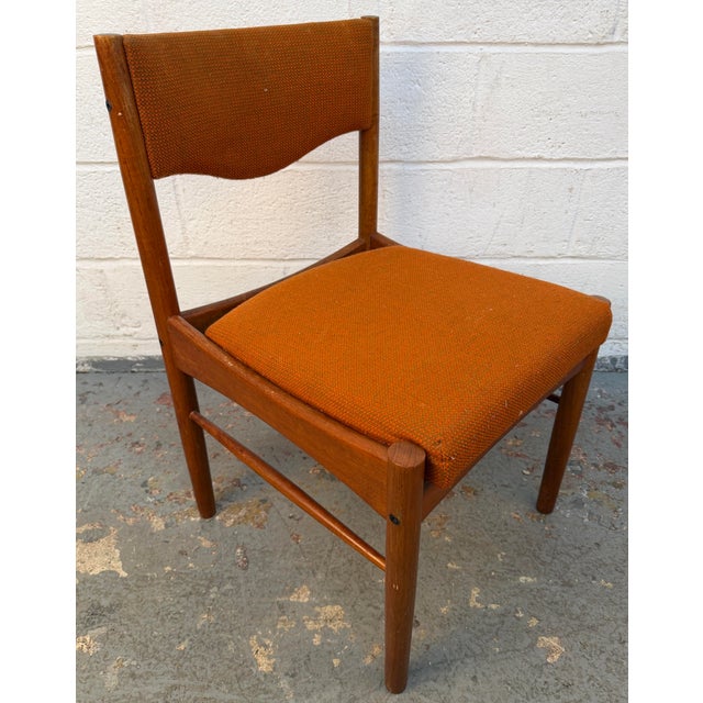 Set of Six Vintage Mid-Century Danish Teak Dining Chairs For Sale - Image 12 of 18