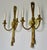 Vintage: French Late 19th. to Early 20th. Century, Louis XV!-Style Large Pair of Ormolu, Gilt Bronze and Chased Wall Light...