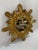1960s Mid Century Italian Giltwood Sunburst Wall Mirror For Sale - Image 9 of 17