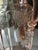 Anchor Hocking 930s Hocking Glass 'Mayfair / Open Rose' Pink Depression Pitcher For Sale - Image 4 of 5