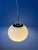 White Small White Space Age Mushroom Pendant Lamp For Sale - Image 8 of 11