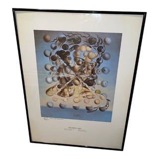 Salvador Dali “Galatea of the Spheres” Vintage Poster For Sale
