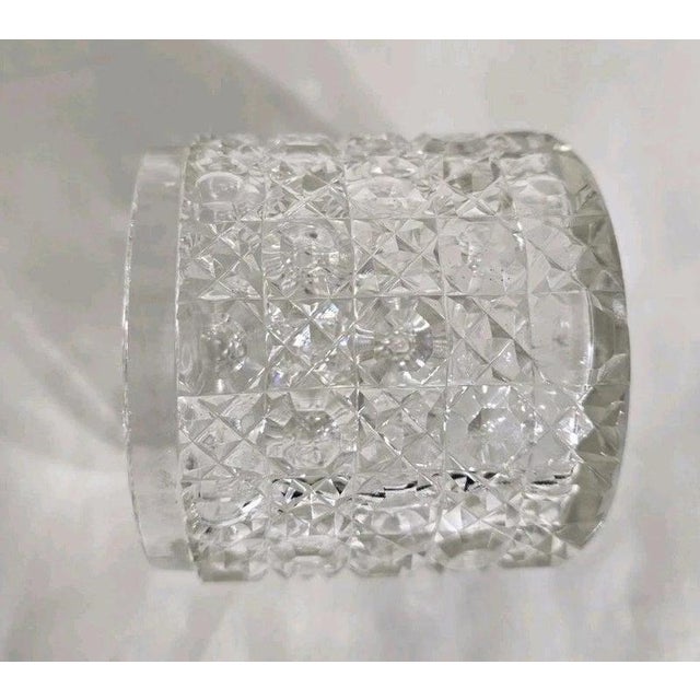 Antique Sterling Silver & Cut Glass Dressing Table Jar, 1918 For Sale - Image 14 of 17