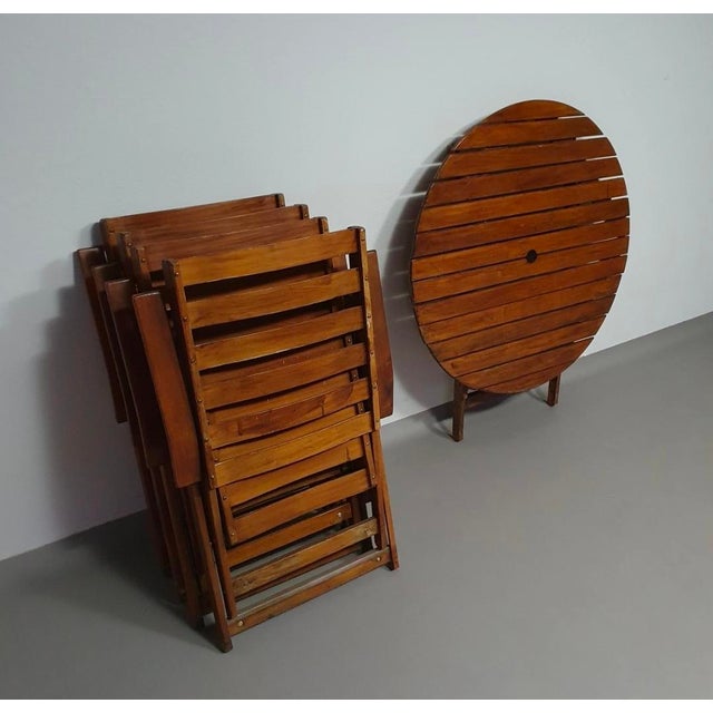 Vintage Garden Set by Iso Parisi for Fratelli Reguitti, 1960s, Set of 5 For Sale - Image 14 of 18