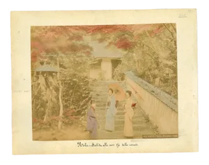 Unknown, Ancient View of Kobe, Vintage Album Print, 1890s